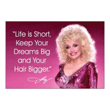 Life is Short, Keep Your Dreams Big - Magnet