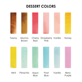 Watercolor Pocket Set of 12 Colors -  Dessert