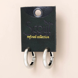 Scout Curated Earrings - Stellar Hoop / Sterling Silver