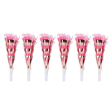 Packed Party Pop of Pink Confetti Blowers