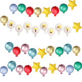 Packed Party Beaded In Fun Customizable Balloon Garland Banner