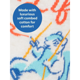 Blue Q Crew Socks 'High on Life'