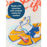 Blue Q Men's Socks 'High on Life'