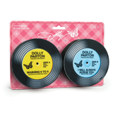 Fred & Friends Dolly Parton Record Sponges, Set of 2