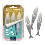 Fred & Friends Watermarks - Sardine Bookmarks