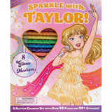 Sparkle with Taylor! A Glitter Coloring Kit