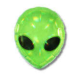 18" Alien Head Foil Balloon