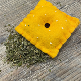 Cheese Cracker Catnip Toy