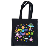"Gender is a Galaxy" Tote Bag