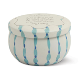 Paddywax Tulip 2oz. Printed Tin Candle - Wisteria & Willow