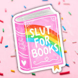 Sprinkles Studio - Slut For Books Sticker