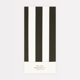 Meri Meri Black Striped Tablecloth