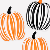 Meri Meri Striped Pumpkin Napkins
