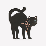 Meri Meri Halloween Cat Napkin