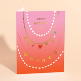 Carolyn Suzuki Mother's Day Card -  Charm Necklace