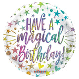 18" Have A Magical Birthday Foil Balloon