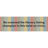 Literary Listblitz: A Trivia Game Where You List to Win