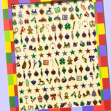 Nail Art Stickers - Baubles