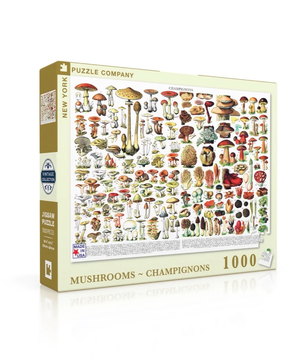 Mushrooms / Champignons - 1000 Piece Puzzle