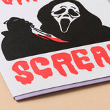 Livin' the Scream Halloween Card
