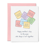 Mother's Day Card - Mom Who Keeps It All Together