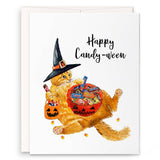 Happy Candy-ween Halloween Card