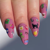 Nail Art Stickers - Plot Twist