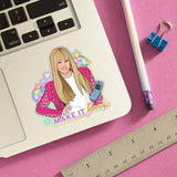 Hannah M. Make it Rock Holographic Sticker