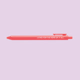 Taylor Swift Lyric Jotter Gel Pen