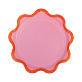 Ric Rac Edge Colorful Dessert Plates