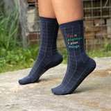 Blue Q Women's Crew Socks 'I'm A Planner'