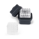 Cocktail Ice Single Cube, Prism - Charcoal