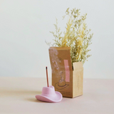 Pink Cowboy Hat Incense Holder