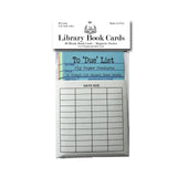 Magnetic Memo Vintage Library Book Cards