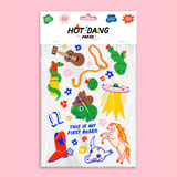 Hot Dang Press Iron Ons - Assorted styles
