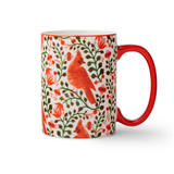 Rifle Paper Co. Porcelain Mug - Cardinals