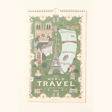 Rifle Paper Co. 2026 Wall Calendar - World Travel