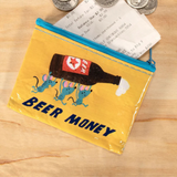 Blue Q Coin Purse 'Beer Money'