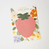 Rifle Paper Sticky Notes  - Strawberry