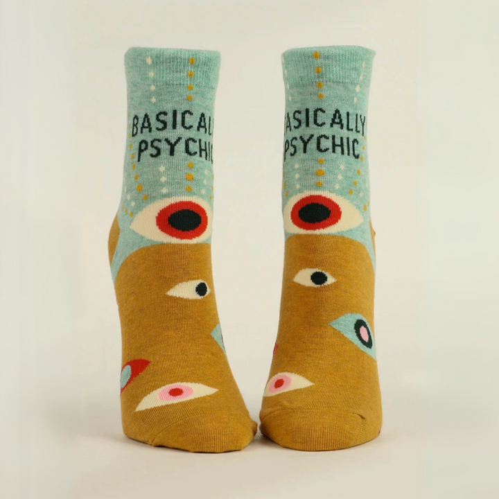 Blue Q Women's Ankle Socks 'Basically Psychic'