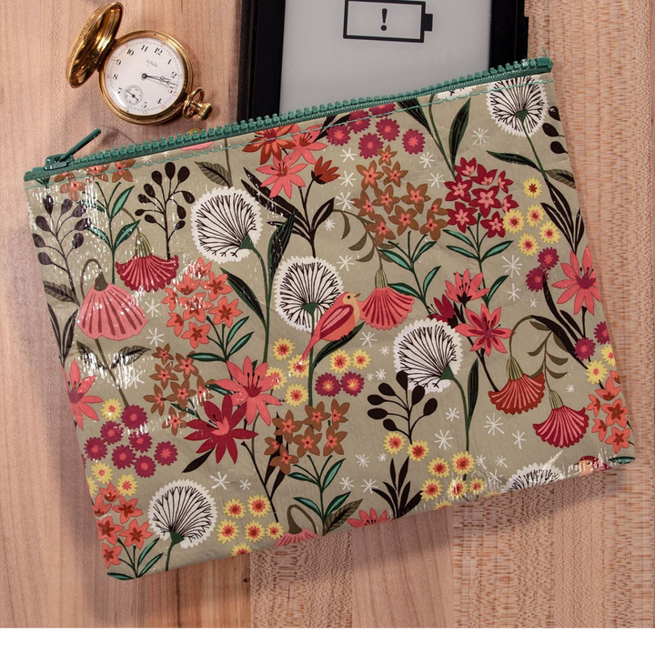 Blue Q Zipper Pouch Dandelion