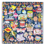 EeBoo 1000 Piece Puzzle The Cat & The Yarn