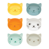 Set of 6 Purrfect Cat Pinch Bowl Set
