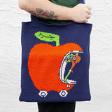 Three Potato Four Lowly Worm Knit Tote
