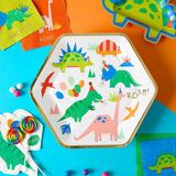 Dino Party Dinner Plate