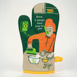Blue Q Oven Mitt 'Bitch, I Always Have Time'