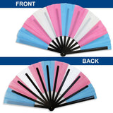 Transgender X-Large Hand Fan