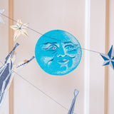 Man on the Moon Sewn Garland