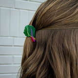 Jenny Lemons Mini Rainbow Chard Hair Claw Clip