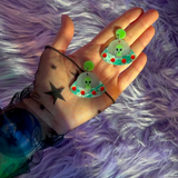 UFO Earrings